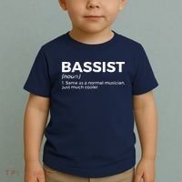 Bassist Definition Bass Player For Musicians Toddler T-Shirt thumb 2