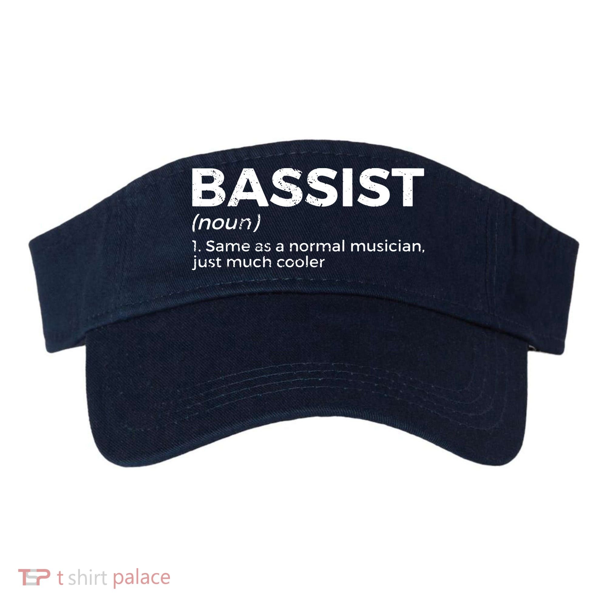Bassist Definition Bass Player For Musicians Visor