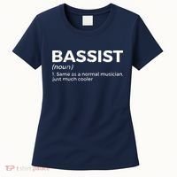 Bassist Definition Bass Player For Musicians Women's T-Shirt thumb 0