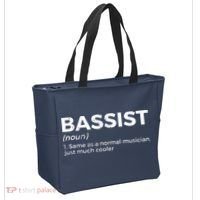 Bassist Definition Bass Player For Musicians Tote Bag thumb 2