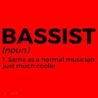 Bassist Definition Bass Player For Musicians Santa Hat thumb 1