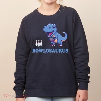 Bowling Dinosaur Women's Sweatshirt