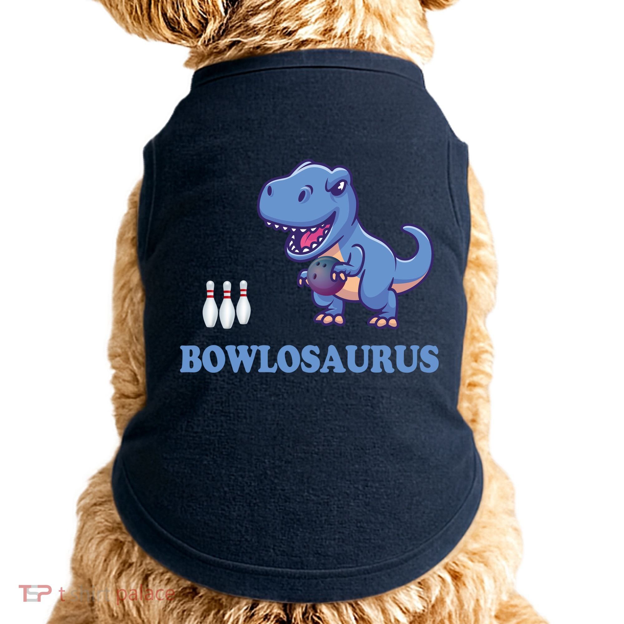 Bowling Dinosaur Doggie Tank
