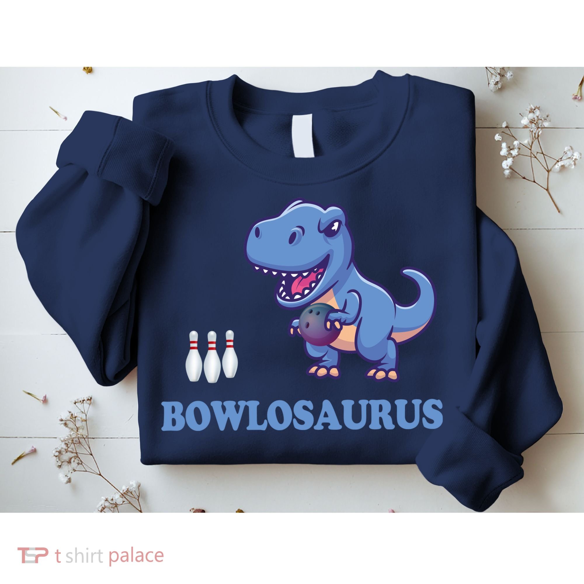 Bowling Dinosaur Sweatshirt