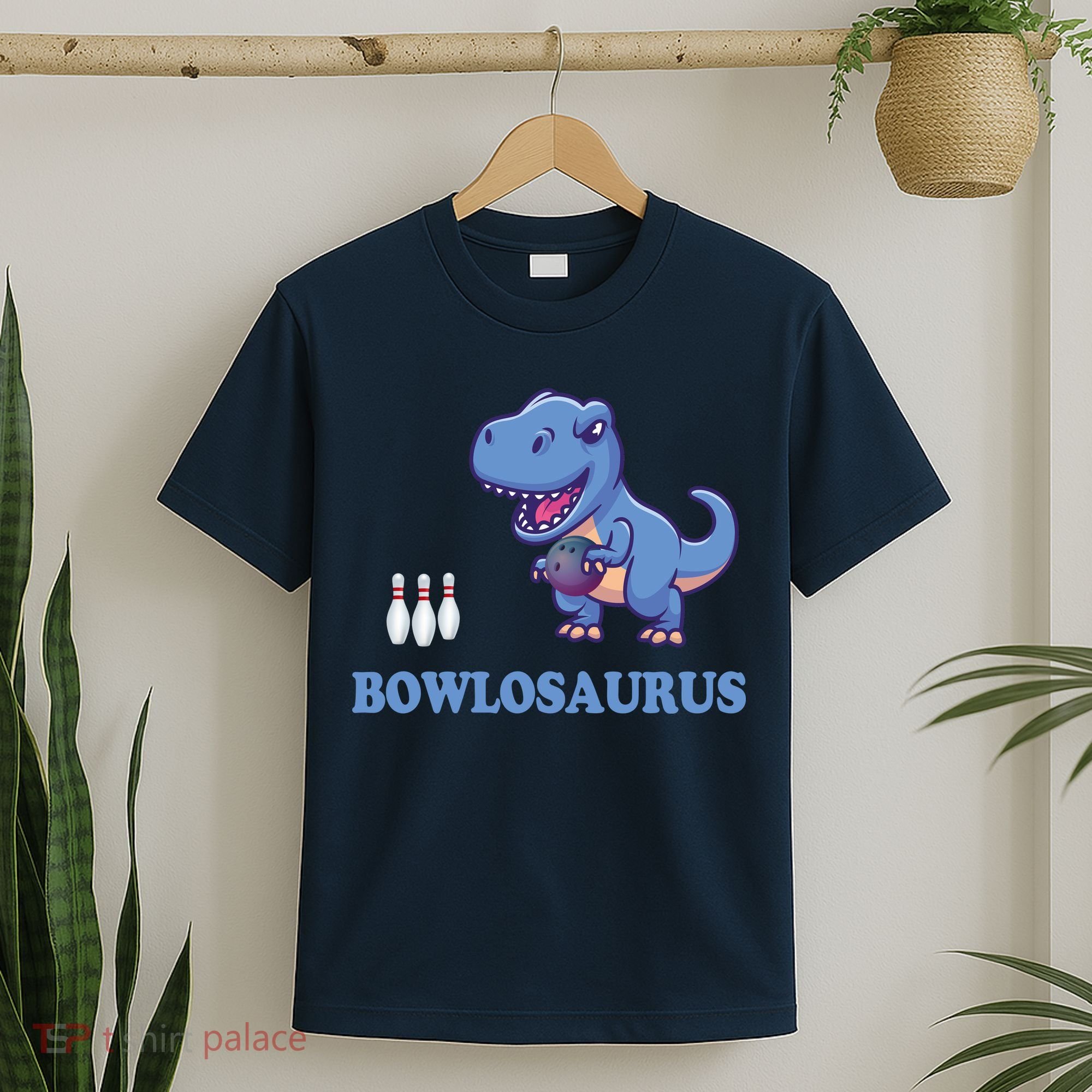 Bowling Dinosaur T-Shirt