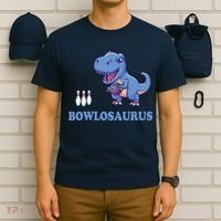 Bowling Dinosaur T-Shirt thumb 6