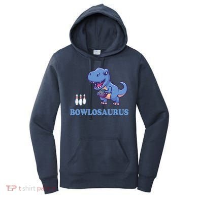 Bowling Dinosaur Women's Hoodie