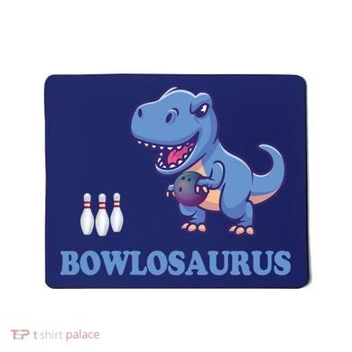 Bowling Dinosaur Mousepad