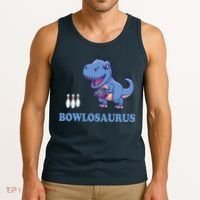 Bowling Dinosaur Tank Top thumb 3