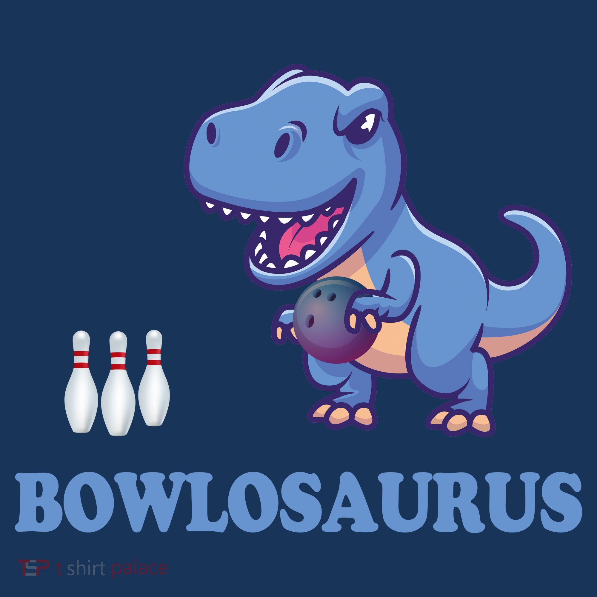 Bowling Dinosaur Tank Top
