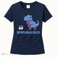 Bowling Dinosaur Women's T-Shirt thumb 0