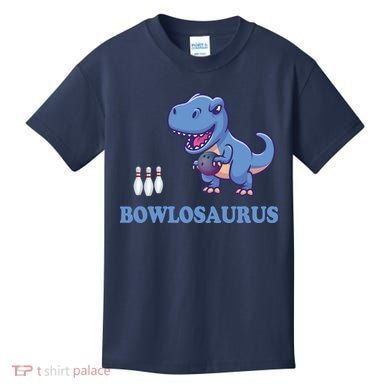 Bowling Dinosaur Kids T-Shirt