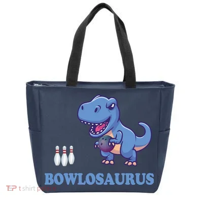 Bowling Dinosaur Tote Bag
