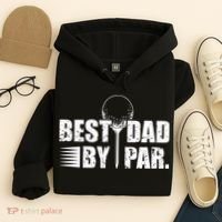 Best Dad By Par Hoodie thumb 4