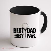 Best Dad By Par Coffee Mug thumb 1