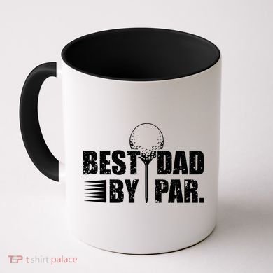 Best Dad By Par Coffee Mug