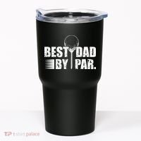 Best Dad By Par Tumbler thumb 0