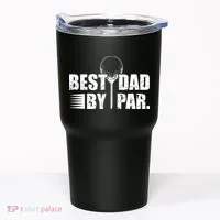 Best Dad By Par Tumbler thumb 0