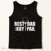 Best Dad By Par Tank Top thumb 2