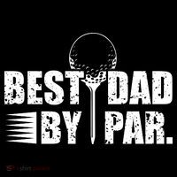 Best Dad By Par Tank Top thumb 6