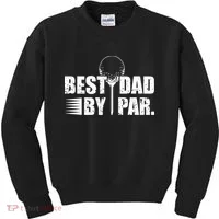 Best Dad By Par Kids Sweatshirt thumb 0