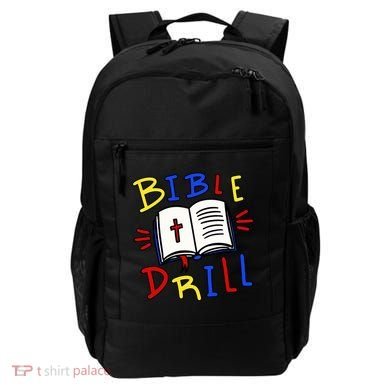 Bible Drill Backpack