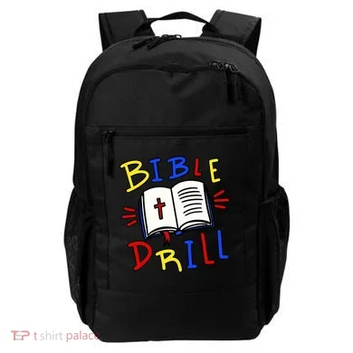 Bible Drill Backpack