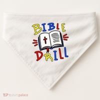 Bible Drill USA-Made Doggie Bandana thumb 0