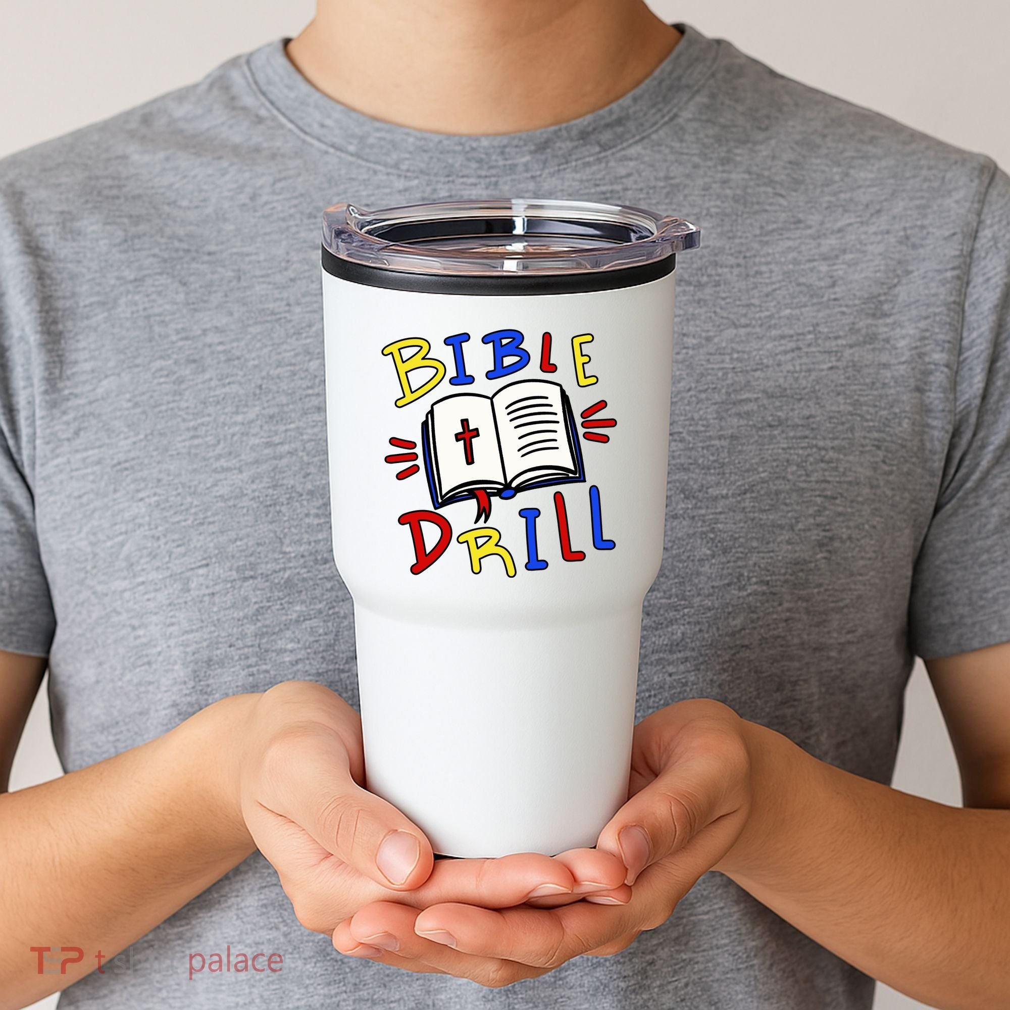 Bible Drill Tumbler