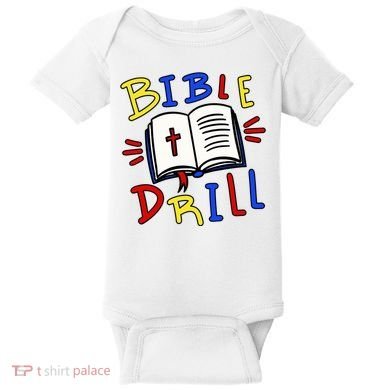 Bible Drill Baby Bodysuit