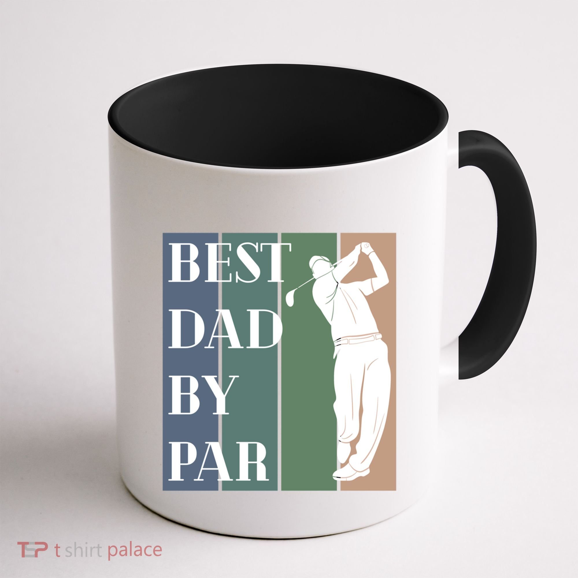 Best Dad By Par Golf Cute Gift Coffee Mug