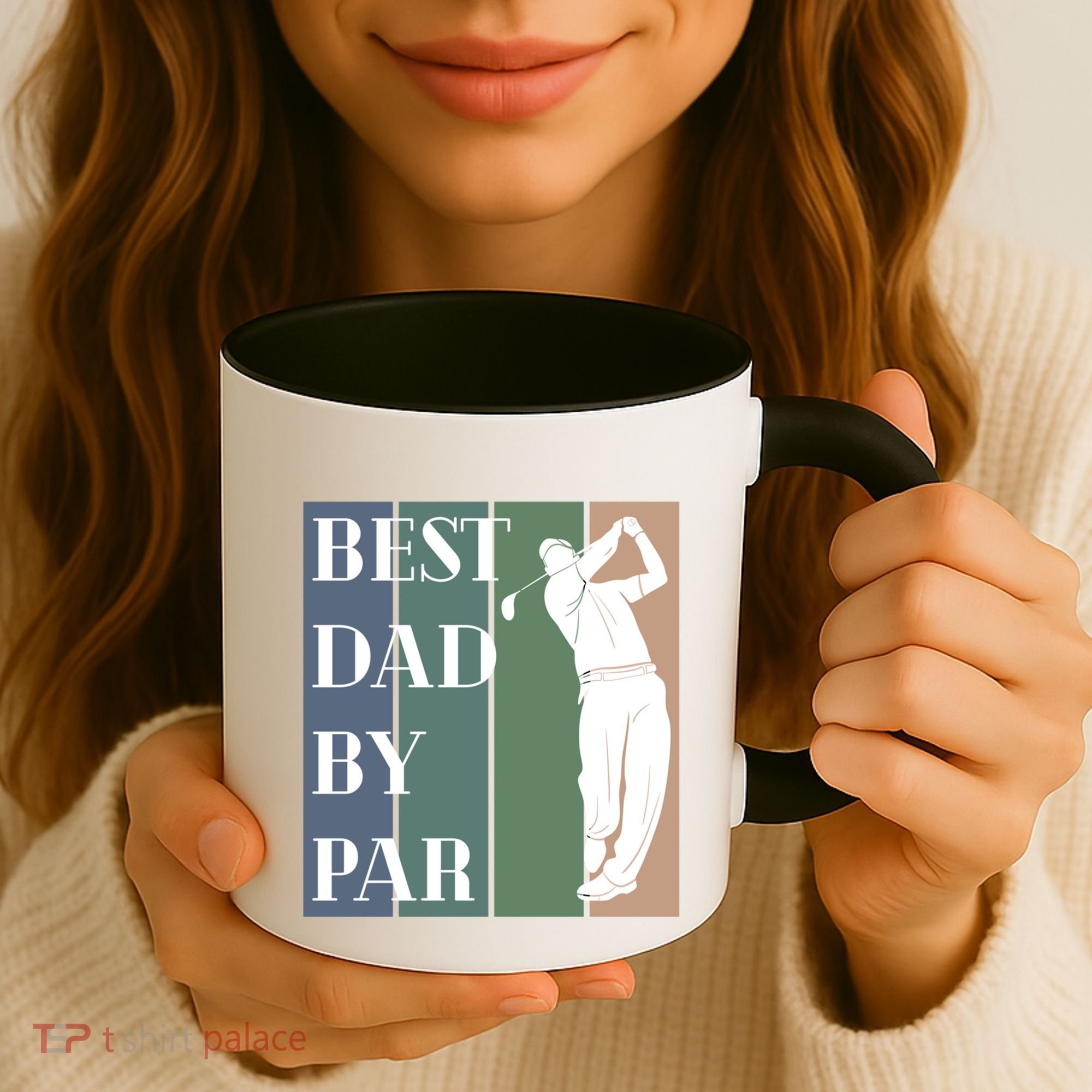 Best Dad By Par Golf Cute Gift Coffee Mug