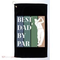 Best Dad By Par Golf Cute Gift Golf Towel thumb 0