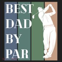 Best Dad By Par Golf Cute Gift Golf Towel thumb 3