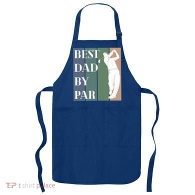 Best Dad By Par Golf Cute Gift Apron