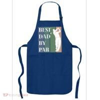 Best Dad By Par Golf Cute Gift Apron thumb 0