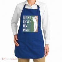Best Dad By Par Golf Cute Gift Apron thumb 2