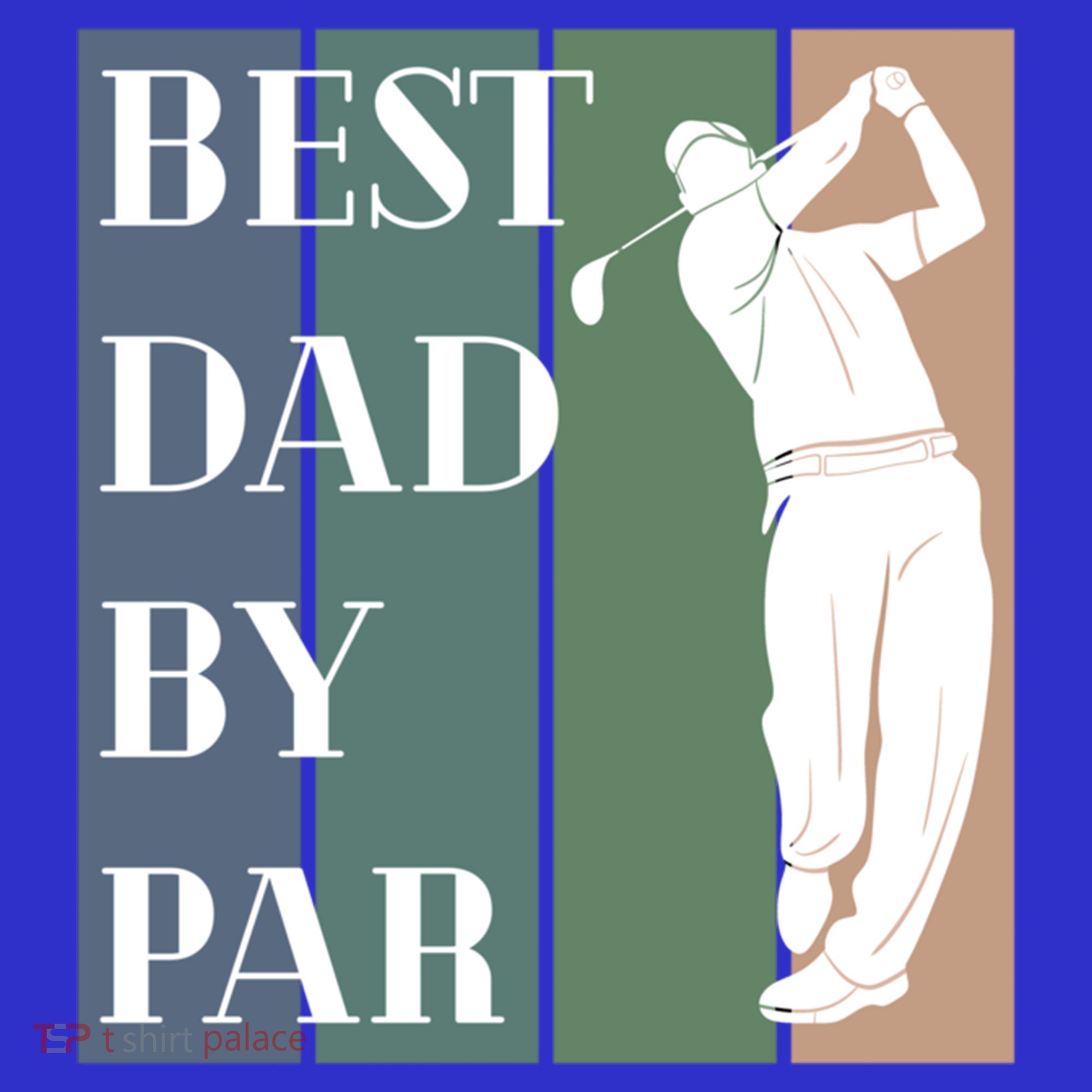 Best Dad By Par Golf Cute Gift Apron