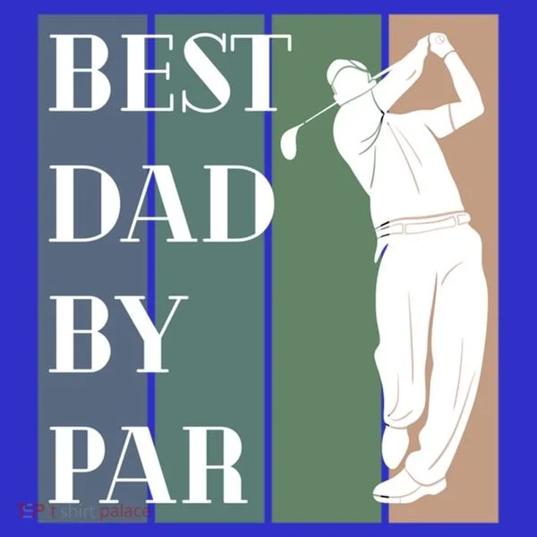 Best Dad By Par Golf Cute Gift Baby Bodysuit