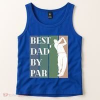 Best Dad By Par Golf Cute Gift Tank Top thumb 2