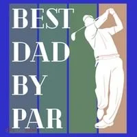 Best Dad By Par Golf Cute Gift Toddler T-Shirt thumb 4