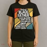 Black Dad Black Fathers Black History Dope Black Father T-Shirt thumb 4