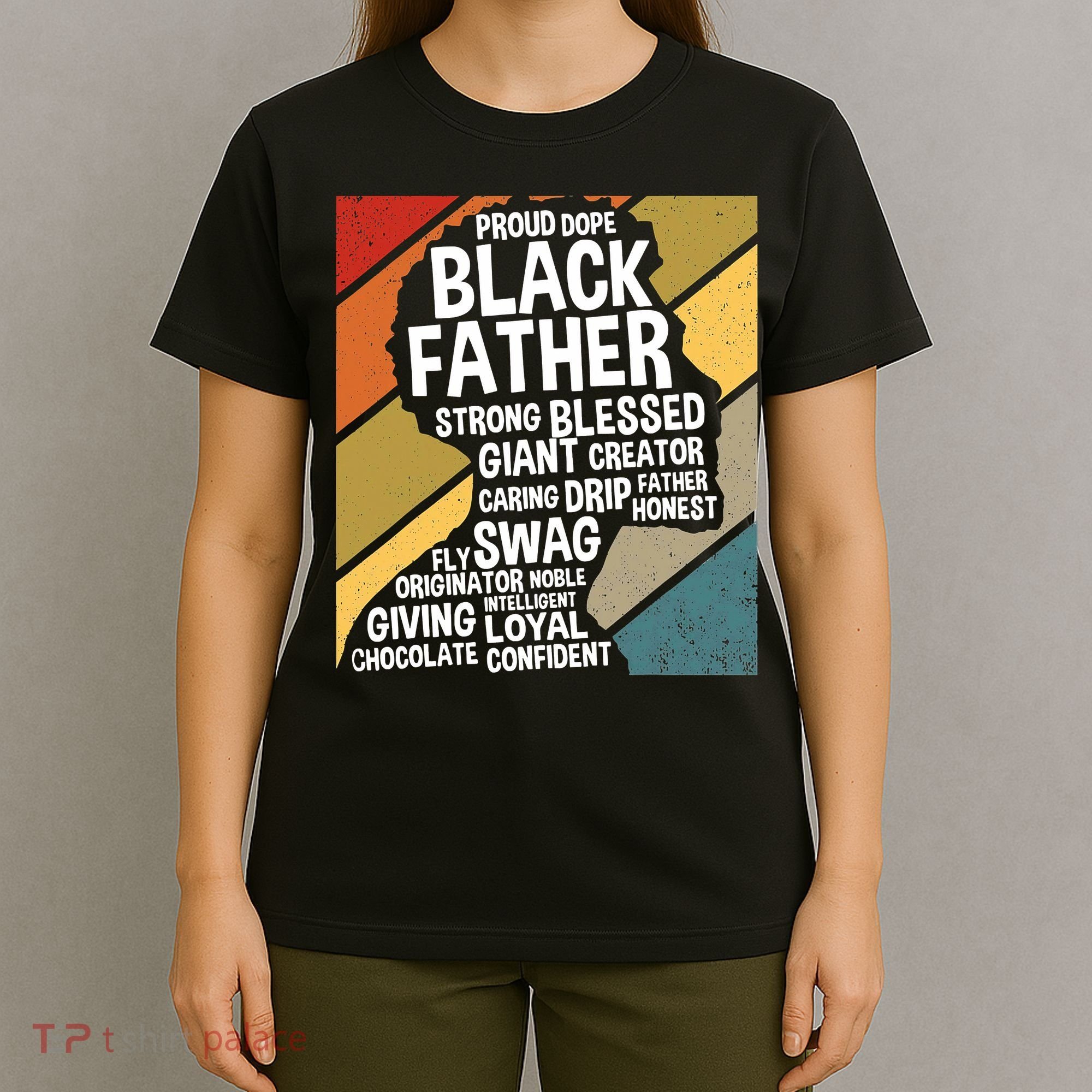 Black Dad Black Fathers Black History Dope Black Father T-Shirt