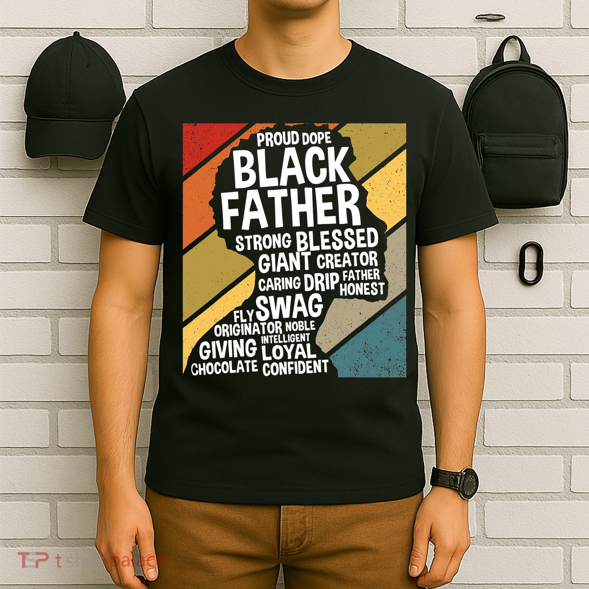 Black Dad Black Fathers Black History Dope Black Father T-Shirt