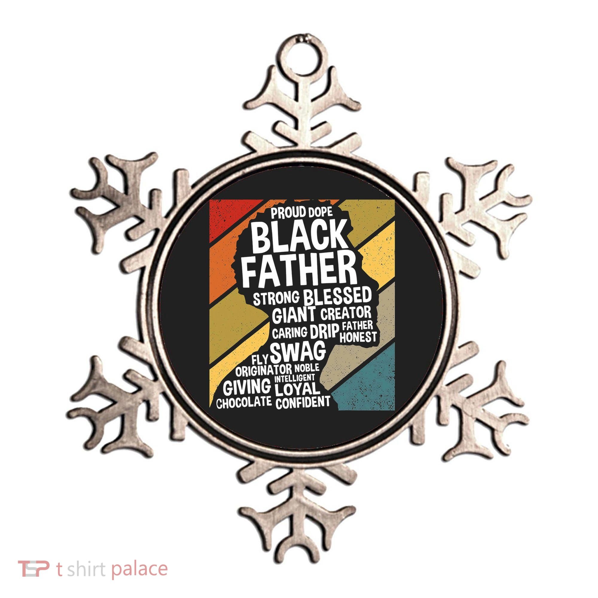 Black Dad Black Fathers Black History Dope Black Father Ornament