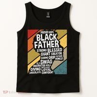 Black Dad Black Fathers Black History Dope Black Father Tank Top thumb 2