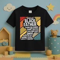 Black Dad Black Fathers Black History Dope Black Father Toddler T-Shirt thumb 3