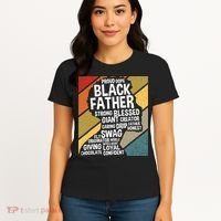 Black Dad Black Fathers Black History Dope Black Father Women's T-Shirt thumb 4