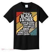 Black Dad Black Fathers Black History Dope Black Father Kids T-Shirt thumb 0