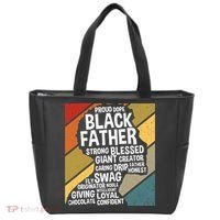 Black Dad Black Fathers Black History Dope Black Father Tote Bag thumb 0